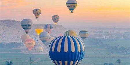 إلغاء رحلات البالون الطائر في الأقصر غدًا الثلاثاء لسوء الأحوال الجوية