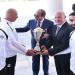 50 صورة ترصد استقبال السيسي للاعبي المنتخب الوطني لكرة القدم