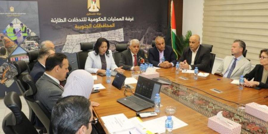 غرفة العمليات الحكومية:توسيع نطاق التعليم الوجاهي والاستمرار في التعلم عن بُعد في قطاع غزة