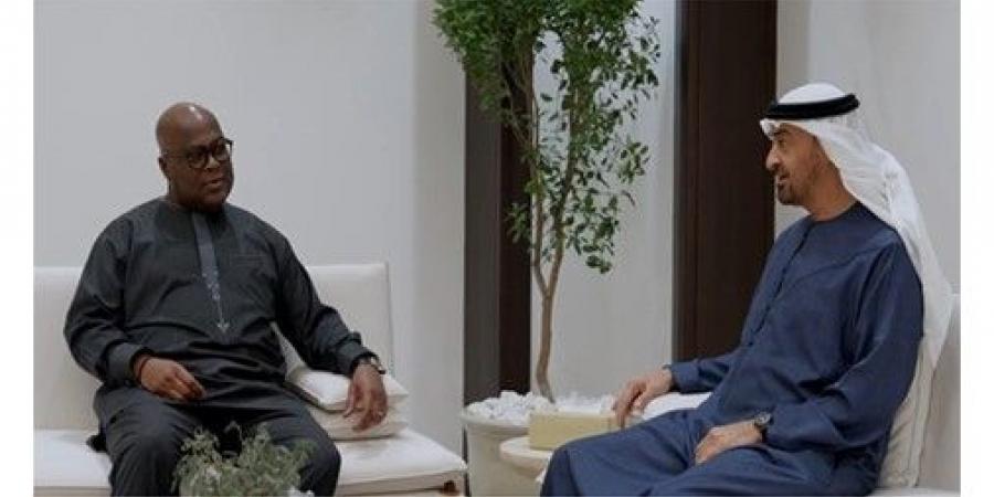 رئيس الإمارات يبحث ورئيس الكونغو الديموقراطية تطورات الشرق الأوسط وتداعياتها على الأمن والاستقرار الإقليمي والدولي