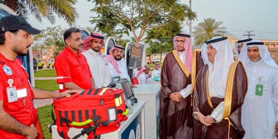 قافلة التنمية الرقمية تصل إلى محافظة الحجرة في محطتها الثانية