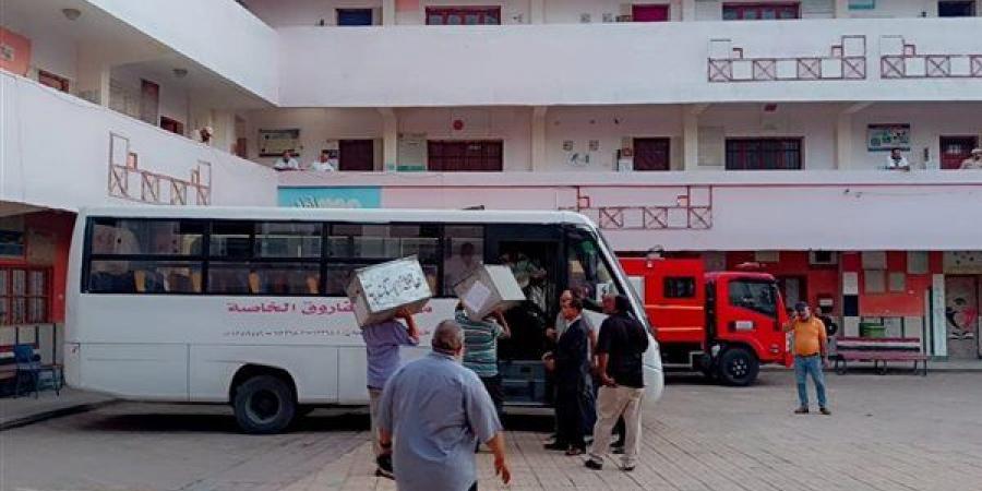 التعليم تتابع وصول أوراق أسئلة امتحانات الثانوية العامة 2026 إلى اللجان