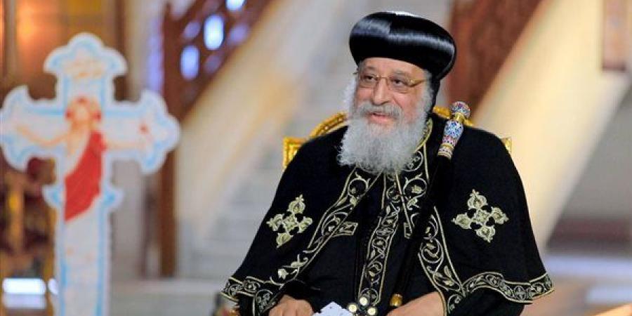 البابا تواضروس يلقي العظة الأسبوعية من كاتدرائية العباسية