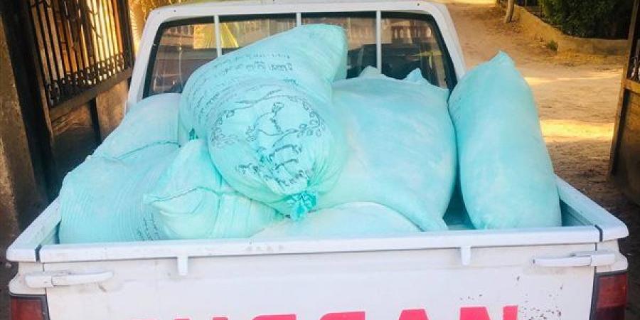 حررت 25 مخالفة للمخابز، حملة تموينية تتحفظ على 750 كيلو دقيق بالفيوم