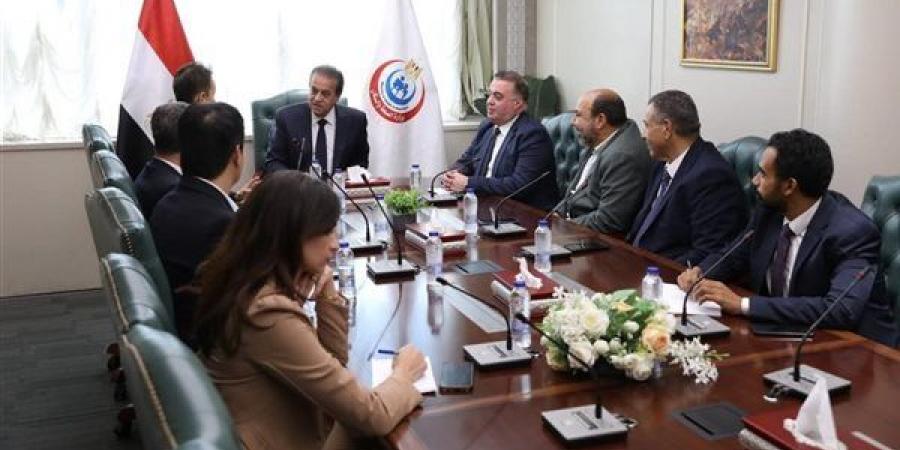 وزير الصحة يبحث تعزيز التدريب الطبي والتحول الرقمي لتطوير المنظومة العلاجية