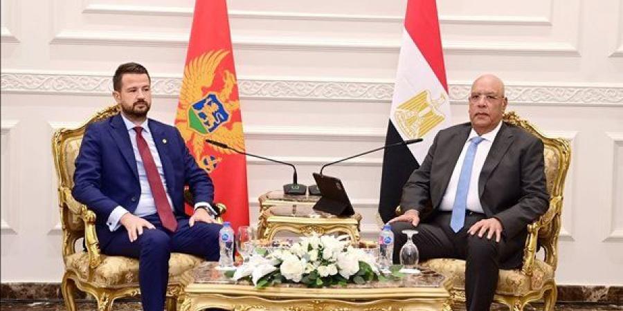 رئيس مجلس النواب يستقبل رئيس جمهورية الجبل الأسود