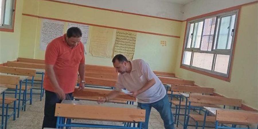 جاهزية 46 لجنة، تعليم دمياط ينهي ترتيبات امتحانات الدور الثاني للشهادة الإعدادية