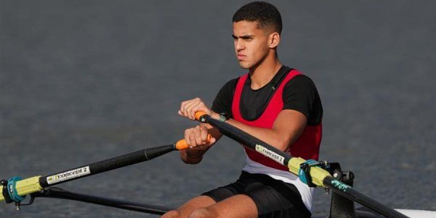عمر حسام يحصد المركز التاسع في بطولة العالم للتجديف تحت 23 عاما