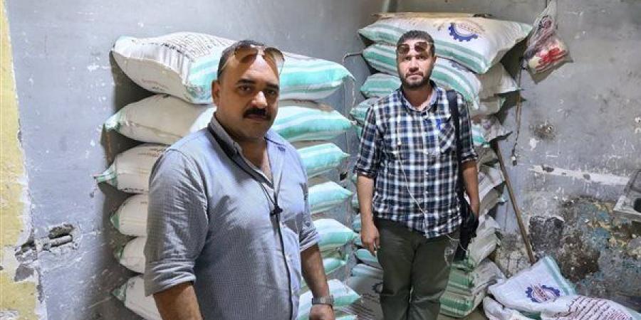 "تموين الشرقية" تضبط 2 طن دقيق مدعم ولحوم وأدوية مجهولة المصدر بمنيا القمح
