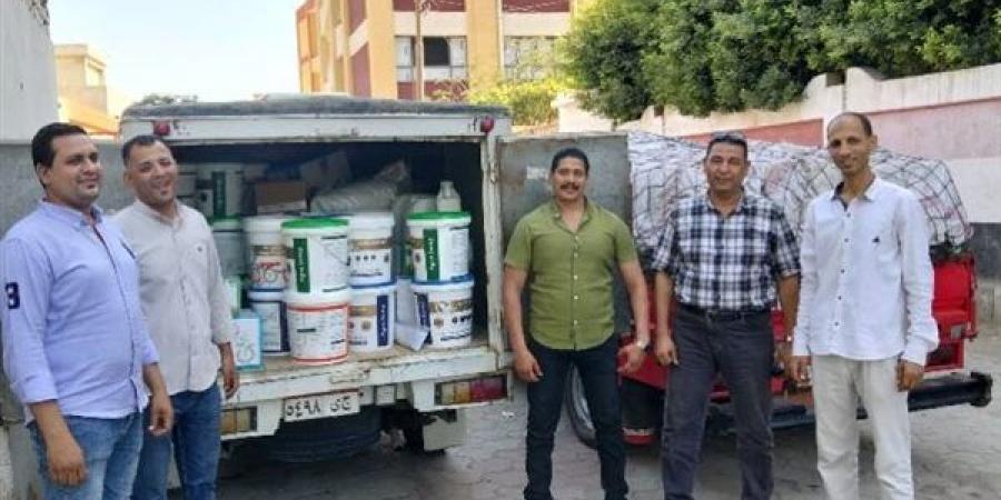 تموين الفيوم تتحفظ على سيارة محملة بـ8 أطنان زيت طعام مجهول المصدر