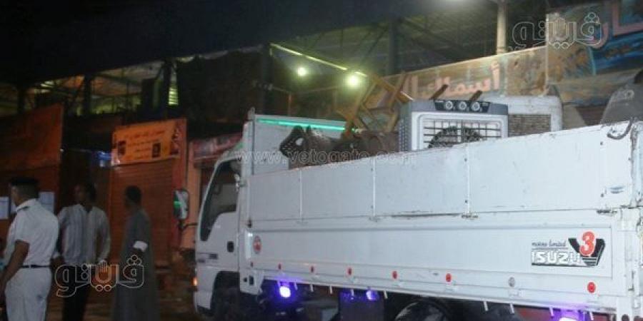 التحفظ على 15 أجنبيا في حملة لإزالة الإشغالات بأسوان