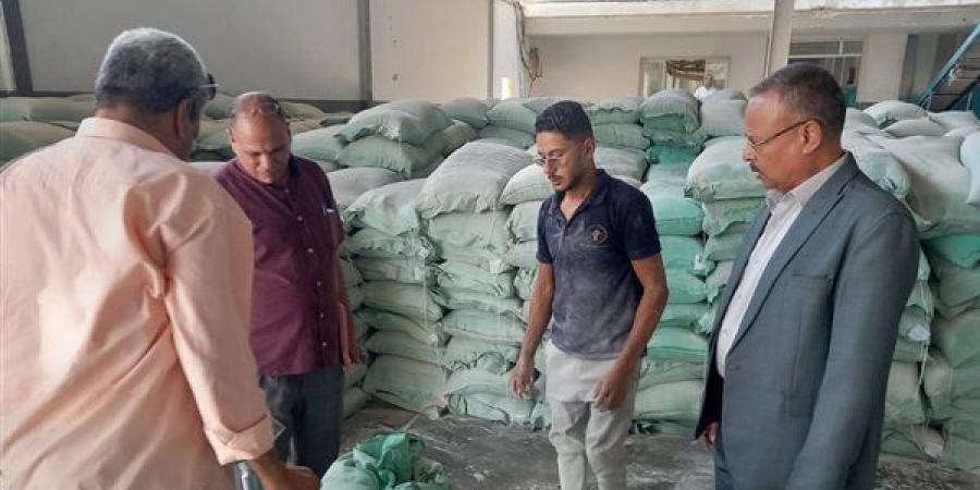انطلاق حملات لمتابعة تطبيق منظومة الخصم المباشر بمطاحن مصر الوسطى بأسيوط