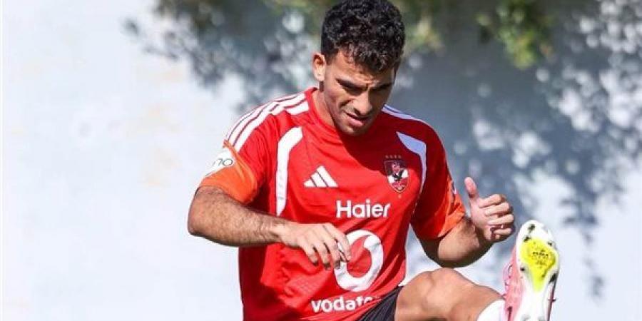الأهلي يختبر زيزو طبيًا قبل مران اليوم