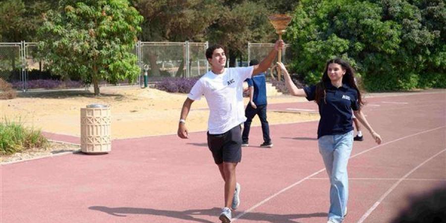 الجامعة الأمريكية بالقاهرة تحتفل بوصول شُعلة الدورة الثانية عشرة للألعاب الأفريقية للجامعات